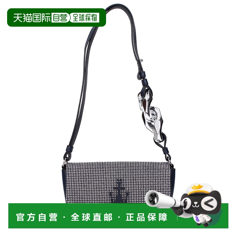 自营 Jw Anderson Fabric Shoulder Women's Bag - blue 【美国奥