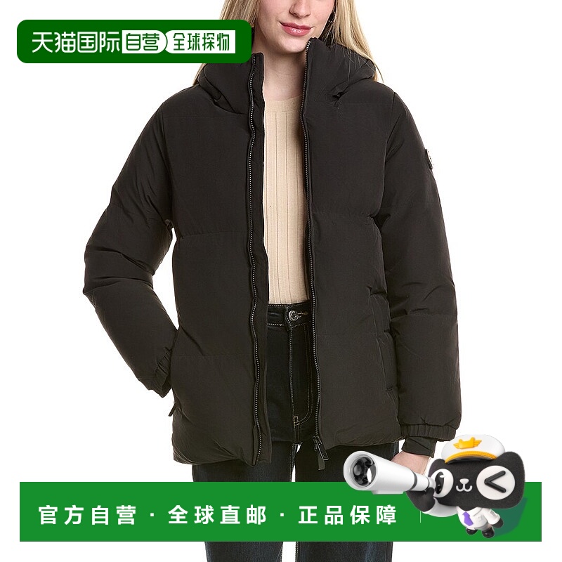 自营Noize Short Length Puffer Jacket - black 美国奥莱直发