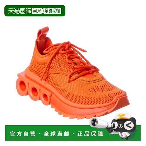 自营salvatore ferragamoFerragamo Nima Leather-Trim Sneaker -