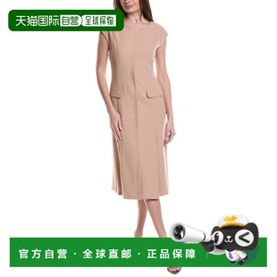 自营Black Halo Lali Midi Dress - brown 美国奥莱直发