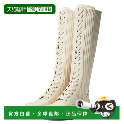 自营 Sam Edelman Lila H8591L1100女式象牙色块跟及膝长靴JOBB11