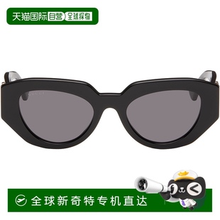 黑色 古驰 女士 太阳镜 Geometrical 香港直邮潮奢 1h可退 Gucci