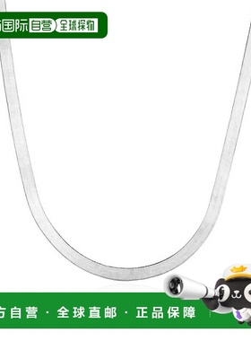 自营 the loveryMini Herringbone Necklace - 14k white gold 美