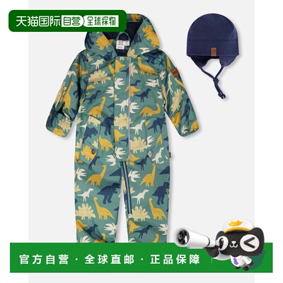 自营deux par deuxBaby Mid-Season One-Piece Outerwear with Ha