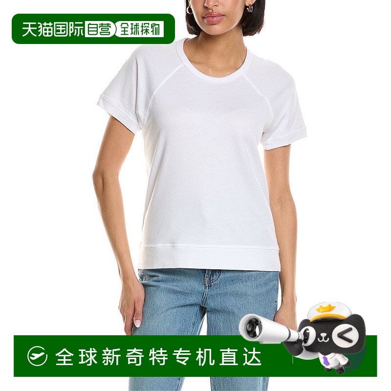 自营 James Perse 插肩套头衫 - 白色 美国奥莱直发针织开衫