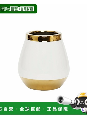 自营 vivience金白花蕾花瓶 - 橙色 美国奥莱直发