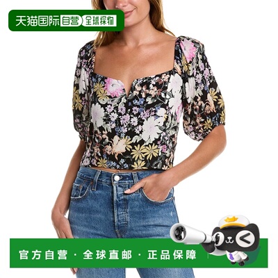 自营Saltwater Luxe Crop Top - black 美国奥莱直发