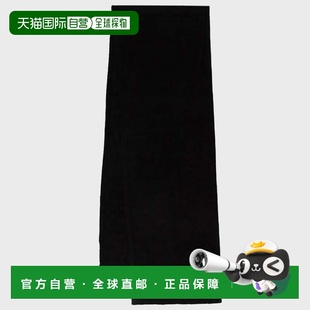 自营Hugo Boss Men's Akaio Ribbed Knit Scarf, Black - black