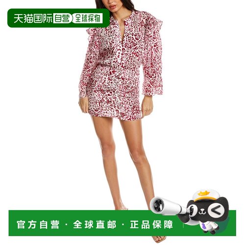 自营IRO Gira Mini Dress - White 连衣裙美国直发奥莱性感