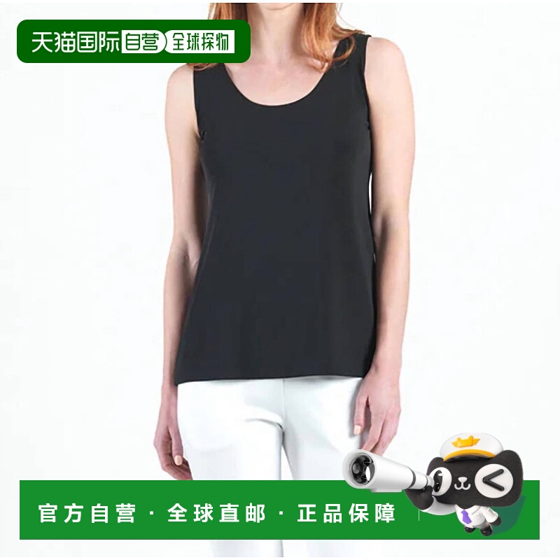 自营 clara sunwoo黑色大圆领中号背心 美国奥莱直发