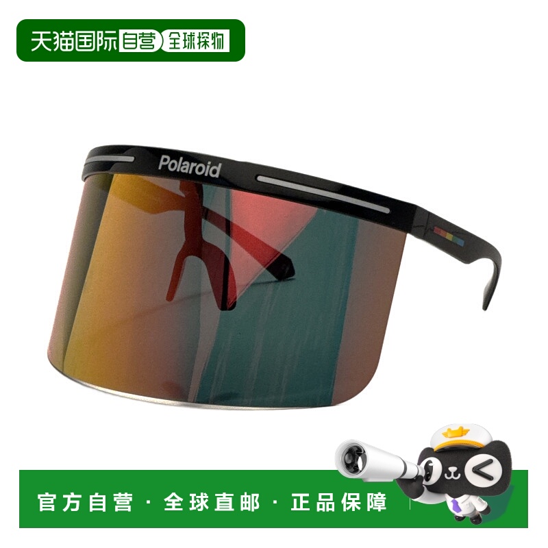自营 polaroid宝丽来中性款99毫米黑色太阳镜-黑色 美国奥莱直发