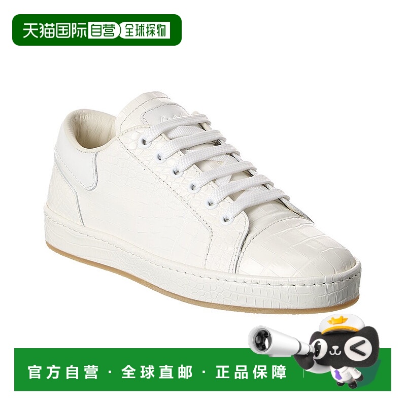 自营Giuseppe Zanotti GZ/City Croc-Embossed Leather Sneaker -