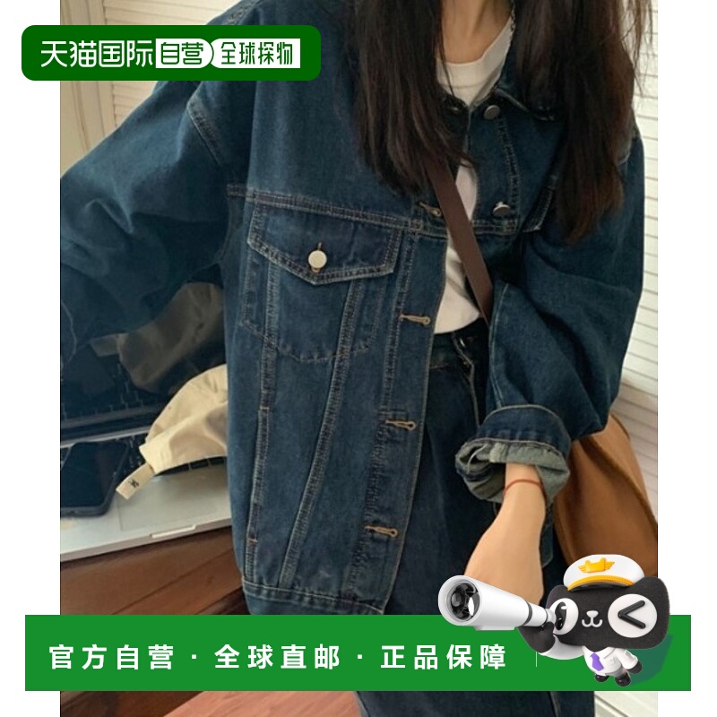 自营 sorule 女士基础款水洗牛仔外套 SO80125s3