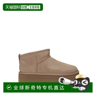 美国奥莱 自营 中性款 迷你平台靴 直发 ugg经典