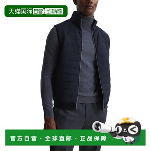 自营Reiss William Sweater - Blue 男装美国直发奥莱