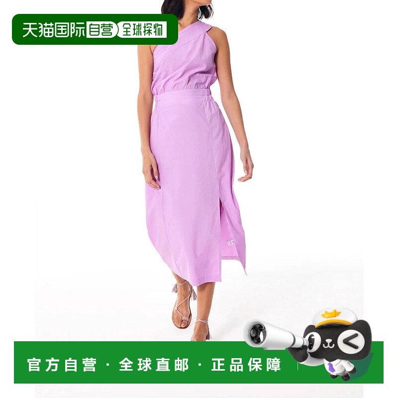 自营young fabulous & brokeJaxson Midi Dress In African Viole