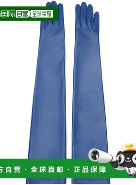 1h可退 【美国直邮】The Row 蓝色 Simon 手套 服饰配件 手套 供