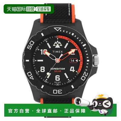 自营Timex Men's Expedition Black Dial Watch - black 美国奥莱