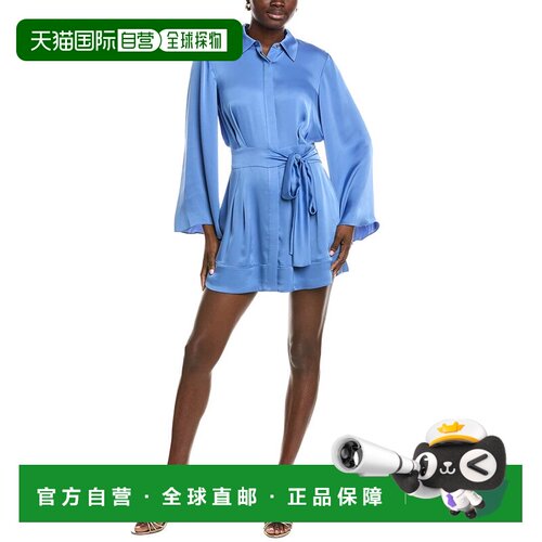 自营Ramy Brook Mariana Dress - blue 美国奥莱直发