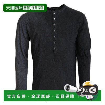 自营 Dsquared2 Cotton Linen Long Sleeves Pullover Men's Swea