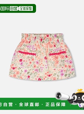 自营deux par deuxMuslin Skort Off White Printed Flowers - of
