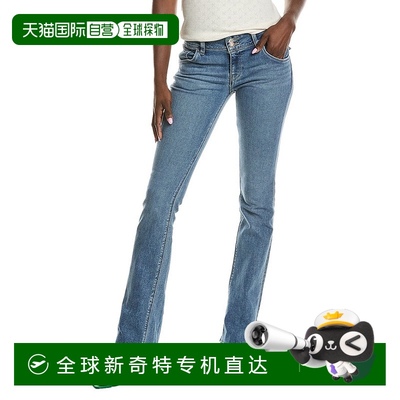 自营 hudson jeansHUDSON牛仔裤Beth Mid Rise Promise婴儿靴牛仔