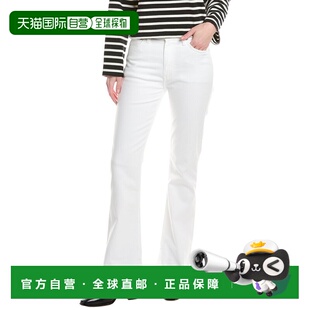 High whit 自营HUDSON Barbara Bootcut Jean White Jeans Rise