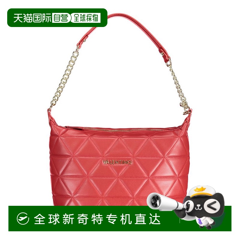 自营 Valentino包包聚乙烯女式手提包-红色 【美国奥莱】直发