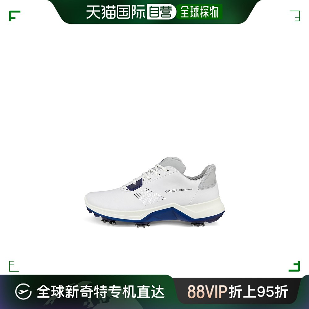 美国直邮ECCO男士高尔夫 BIOM G5鞋白色/深蓝色 152314 60216