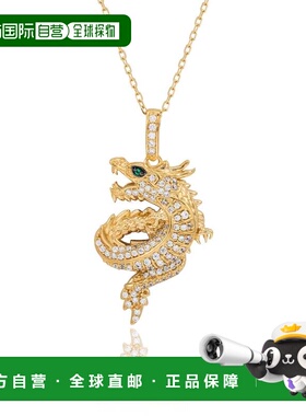 自营Suzy Levian Yellow Sterling Silver White Cubic Zirconia