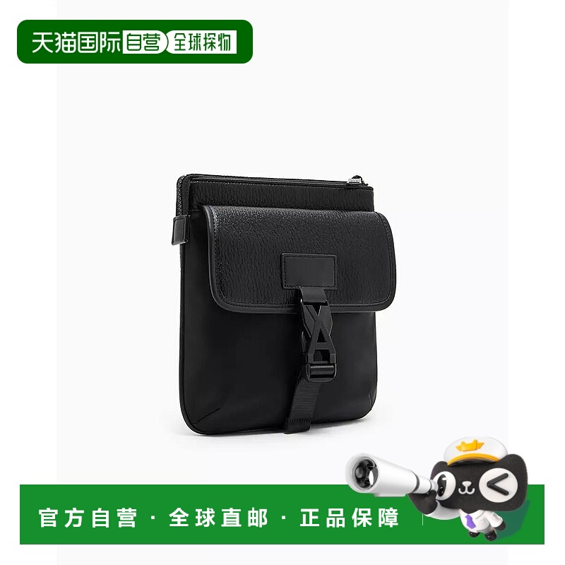 1h可退 【美国直邮】armani exchange 男士 单肩包斜挎包