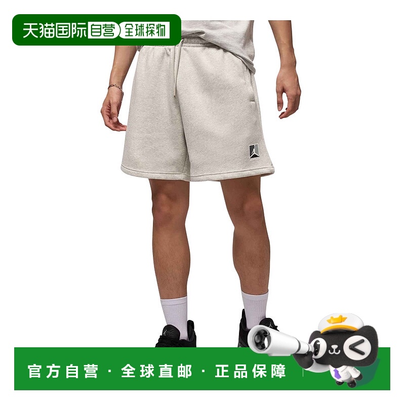 自营Jordan Brooklyn Fleece Men's Graphic Shorts - white 美国