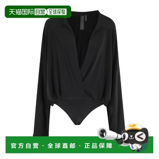 kamaliSuper Body Oversized Shirt black Boyfriend 自营norma