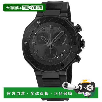 自营Tissot T-Race Chronograph Grey Dial Silicone Strap Men's