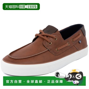 美国奥莱直发 椰子花拼接 自营Nautica男式 船鞋