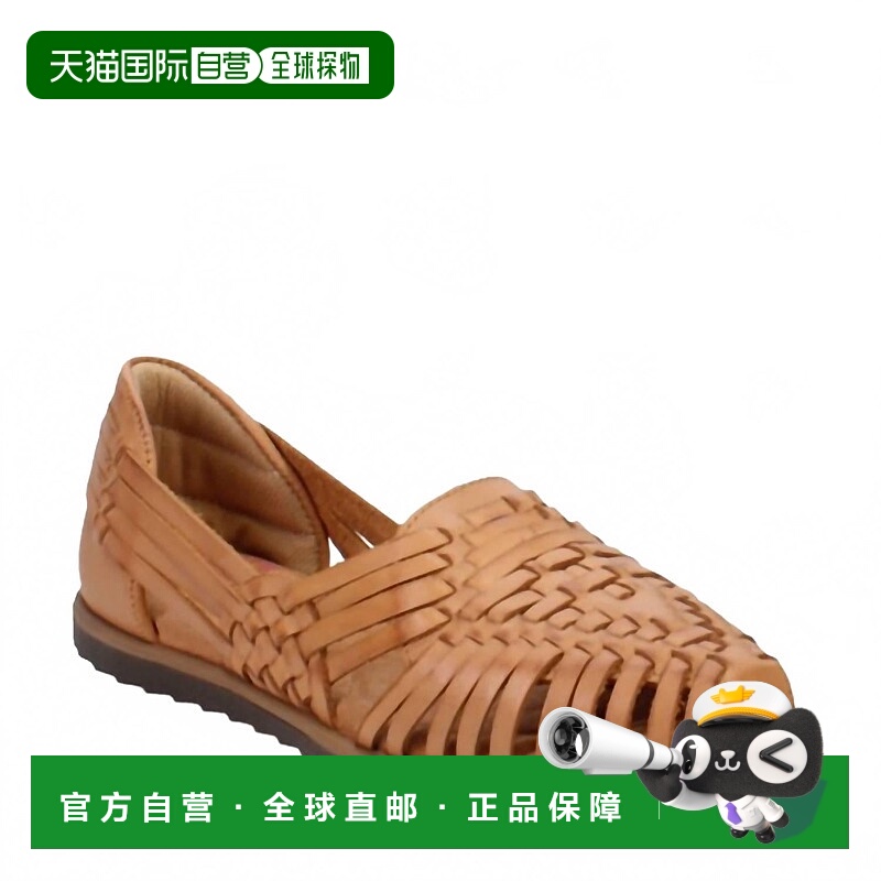 自营comfortivaWomen's Rainer Wide Flats In Luggage - luggage