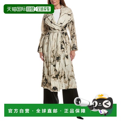 自营Lafayette 148 New York束带Trench风衣-棕色 美国 美国奥莱
