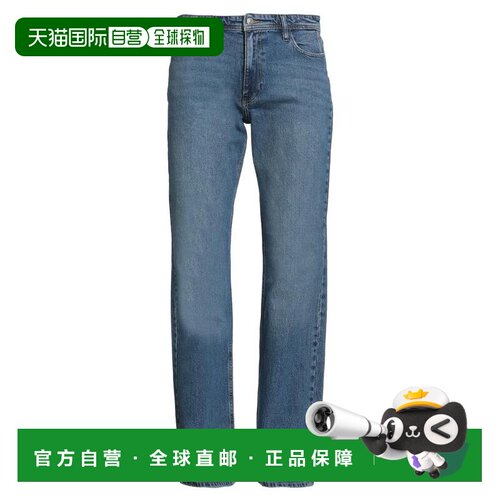 1h可退 【美国直邮】guess 男士 牛仔裤直筒裤