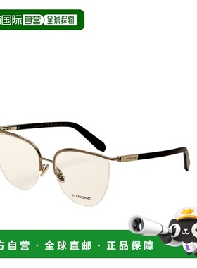 自营salvatore ferragamoFerragamo Women's 56 mm Gold Opticals