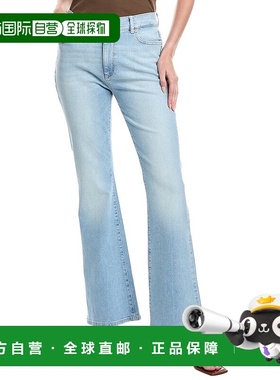 自营 DL1961 Bridget Light蒙特利高腰短靴牛仔裤-蓝色 美国奥莱