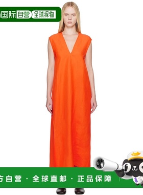 1h可退 香港直邮潮奢 Studio Nicholson 女士 橙色 Lise Linen 连