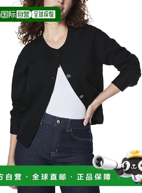 自营SPANX Ponte Bomber Jacket - black 美国奥莱直发