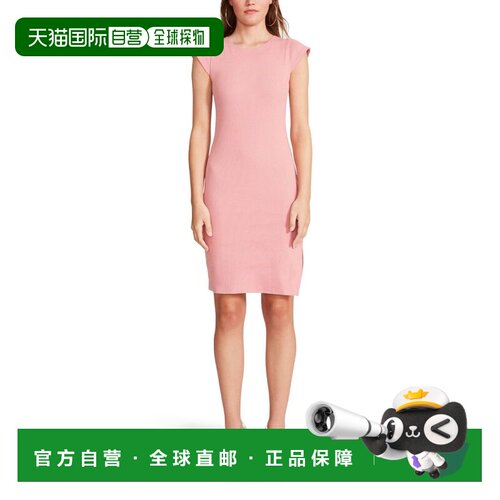 自营BB Dakota by Steve Madden Sips Bodycon连衣裙女款粉色弹力