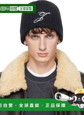 1h可退 香港直邮潮奢 Jacquemus 男士 灰色 The Espiral 毛线帽 2