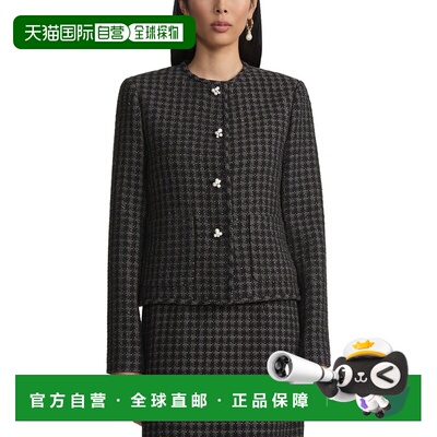 自营lafayette 148 new yorkLafayette 148纽约珍珠色无领羊毛混-