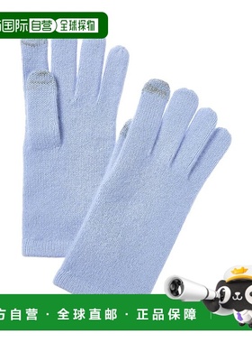 自营sofiacashmere Touch Screen Cashmere Glove - blue 美国奥
