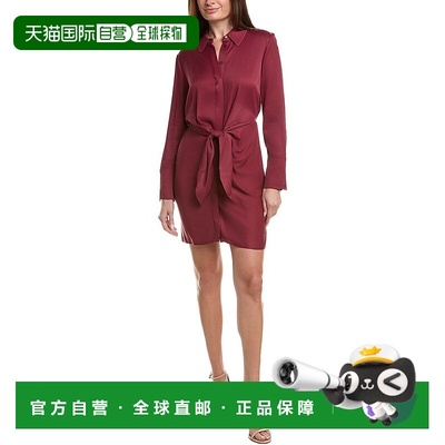 自营Ted Baker Wrap Mini Dress - Red 连衣裙美国奥莱直发