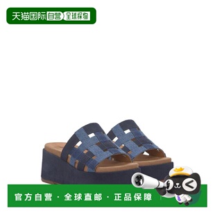 【美国直邮】Lucky Brand|Ulrich 编织厚底凉鞋坡跟牛仔编织鞋