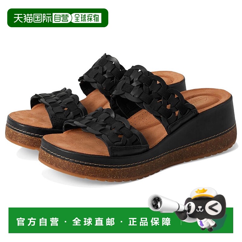 1h可退 【美国直邮】clarks 女士 拖鞋新款