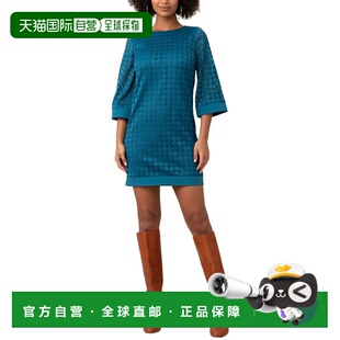 自营Trina Turk Jenica 丝绸衬里连衣裙 - 蓝色 美国奥莱直发